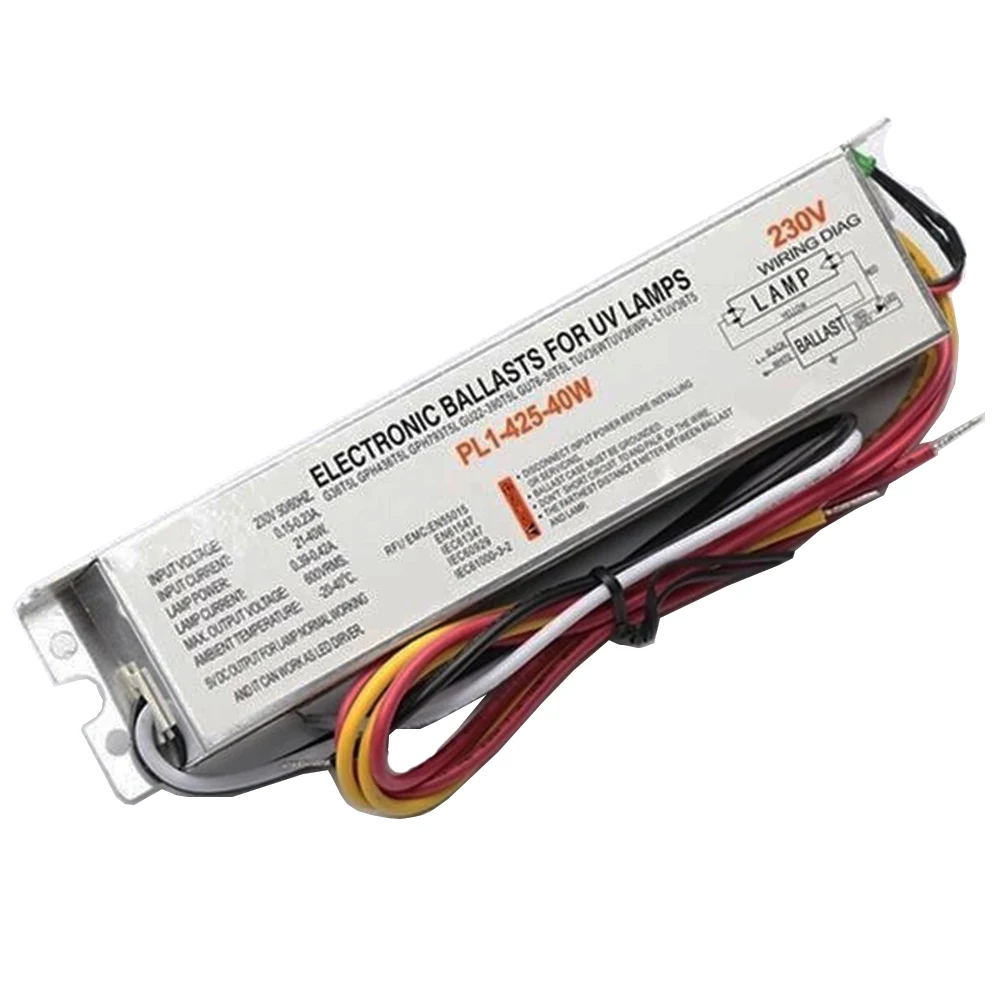 PL1-425-40W 110V 230V электронные балласты для 21-40W UV лампы G36T5L GPH436T5L GPH793T5L | Лампы и