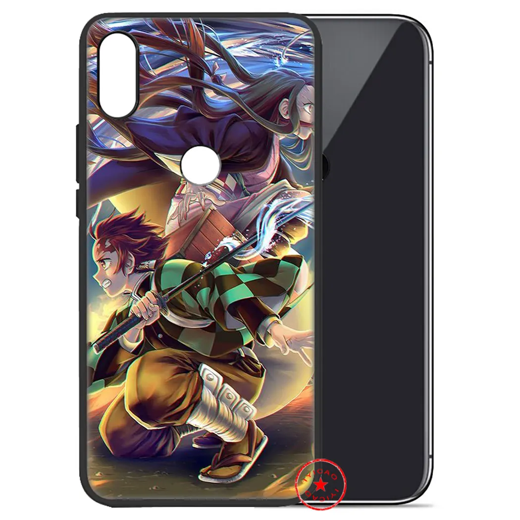 IYICAO аниме Demon Slayer Мягкий силиконовый чехол для Xiaomi Redmi Note 5 6 7 8 Pro 5A Prime 4X |