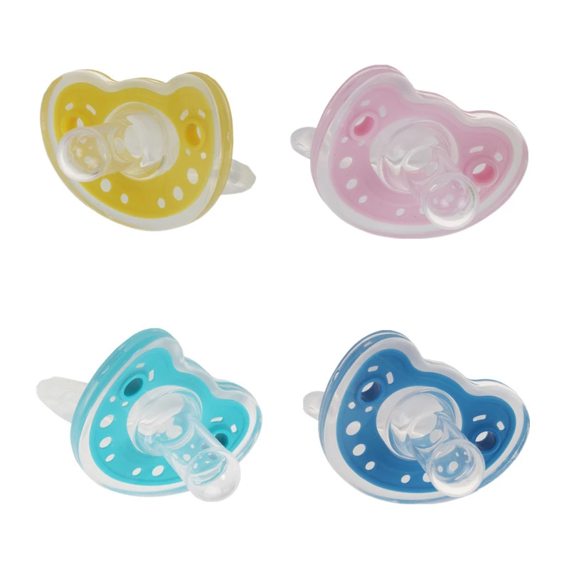 

Food Grade Silicone Safety Baby Pacifier for Toddler Child Teat Soother Nippler Infant Grind Teeth Chew Training Pacifiers