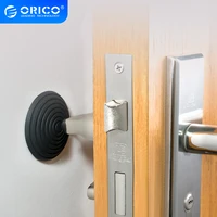 orico silicone door stops door stopper hidden door holders catch floor nail free doorstop 2pcs for furniture living room bedroom