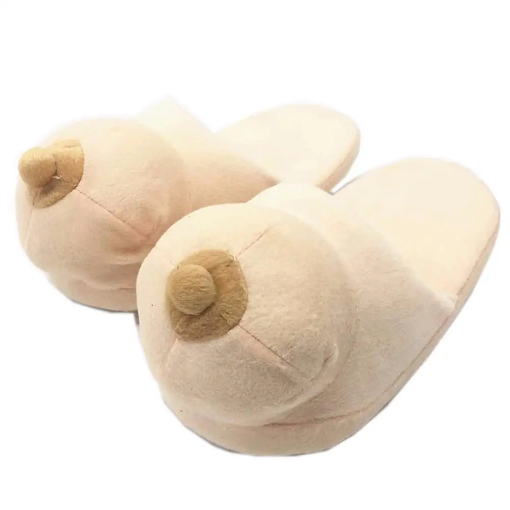 Черная пятница 1 пара Для мужчин зимние теплые мягкие плюшевые забавные груди