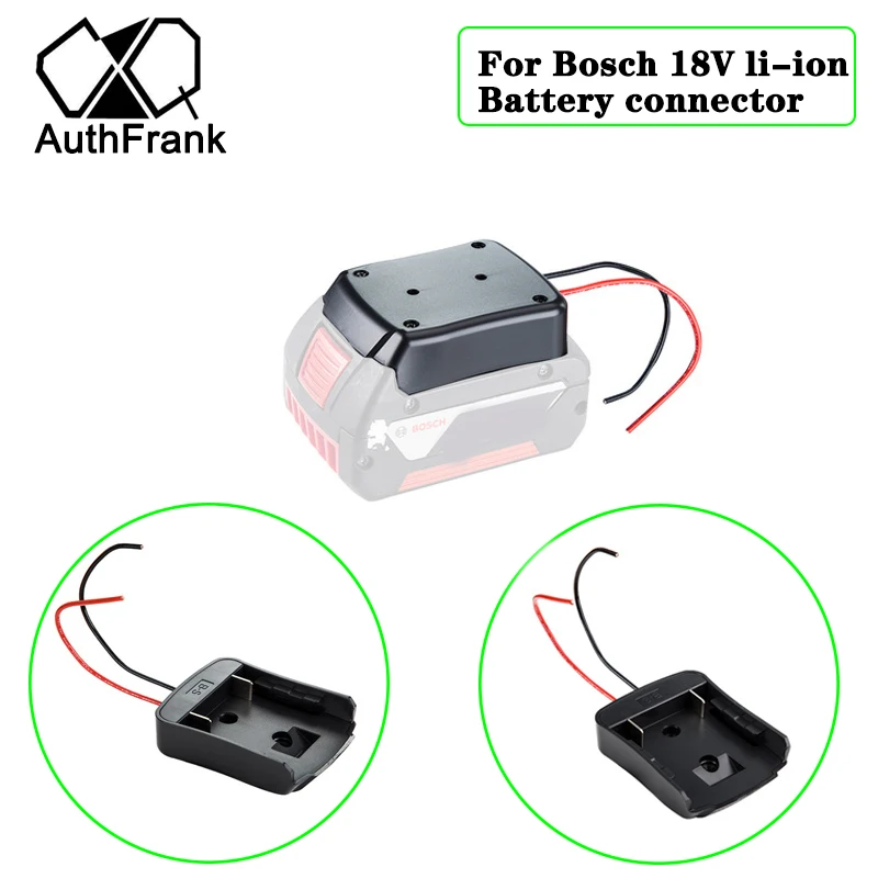 

For Bosch 18V Li-ion Battery DIY Connector with Cable Battery Adapter Pack
