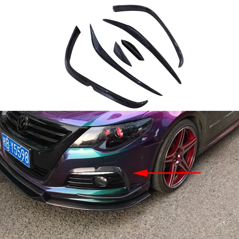 Комплект боковых вентиляционных отверстий для Volkswagen CC R line углеродное волокно