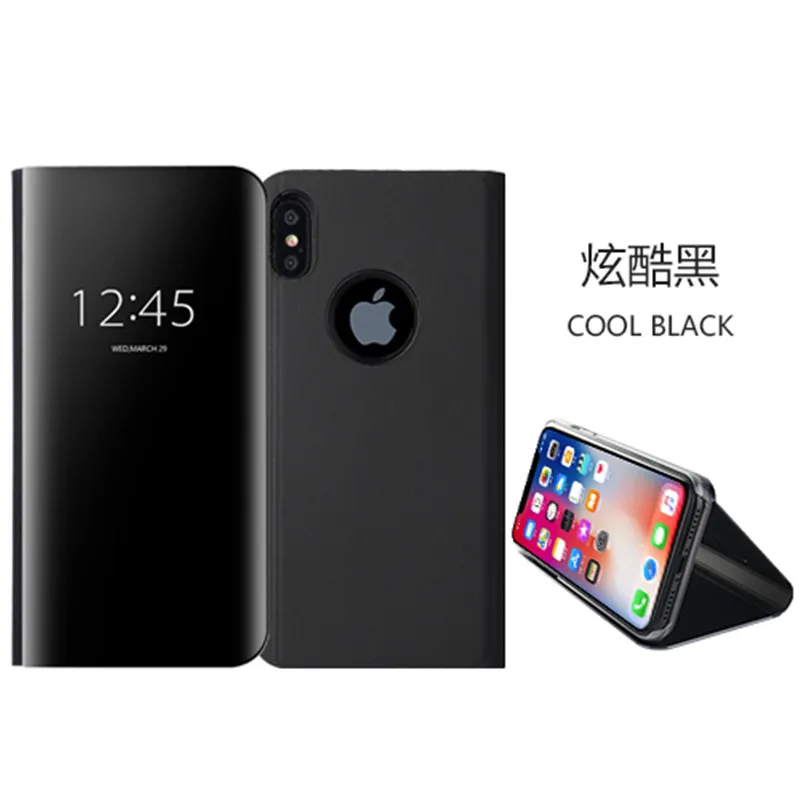 Роскошный чехол Smart View для OPPO R11 R11S R9 R9S plus R15 R17 Realme 3 C2 Pro A1k Reno 6 4 Z задняя крышка с