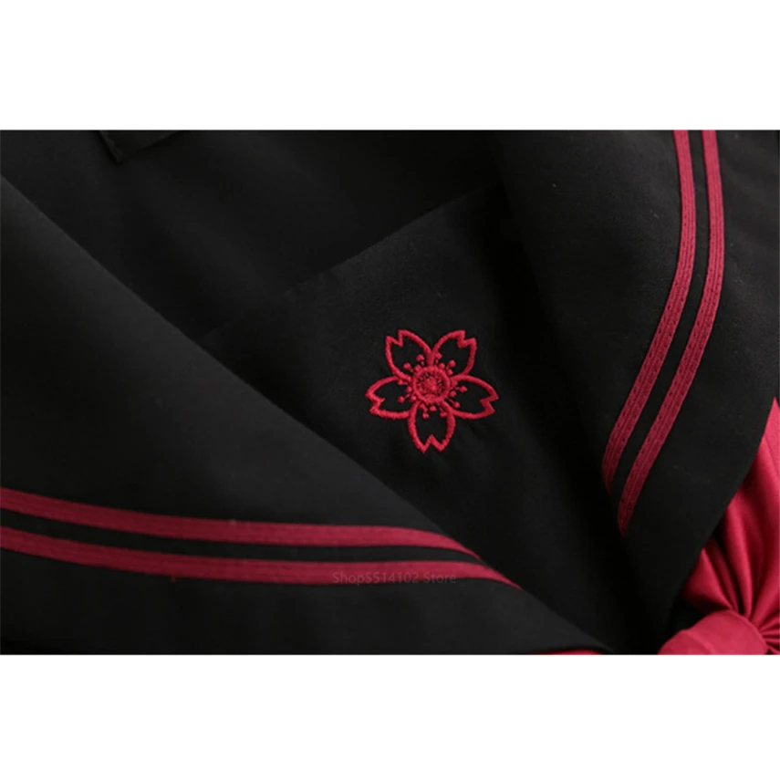 

Sailor Dress Suit Girls Japanese Korea Style Jk School Uniform Short&Long Sleeve Hell Pleated Skirt Academy Anime Kawaii Cosplay