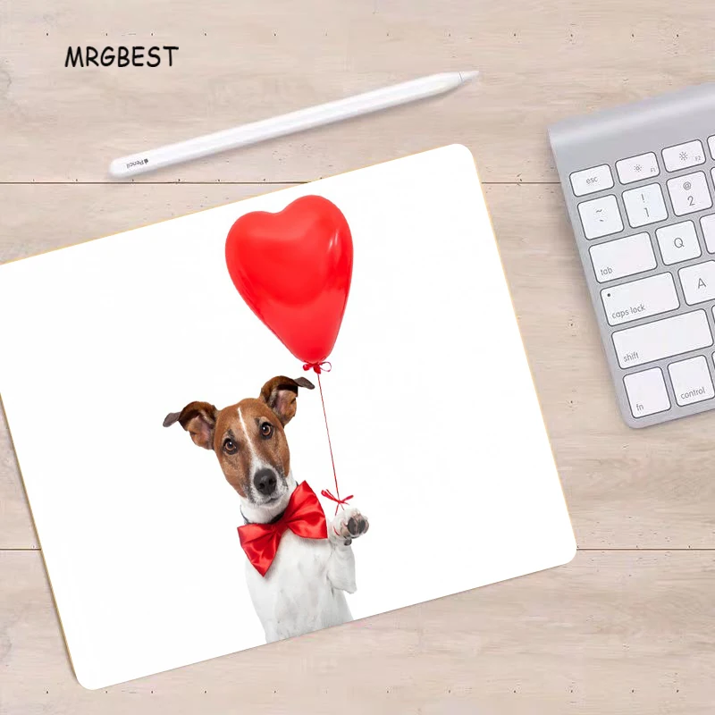 MRGBEST маленький коврик для мыши Lovely Dog 22X18/25X20/29X25CM прямоугольный офисный стол с