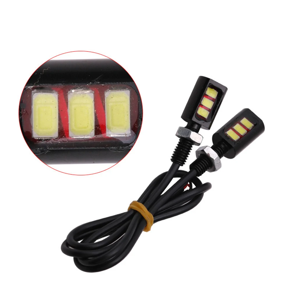 2 шт 12V 3W болт 5630 3SMD 3LED ФАРЫ для автомобиля мотоцикла номерного знака 7000 ~ 8000K |