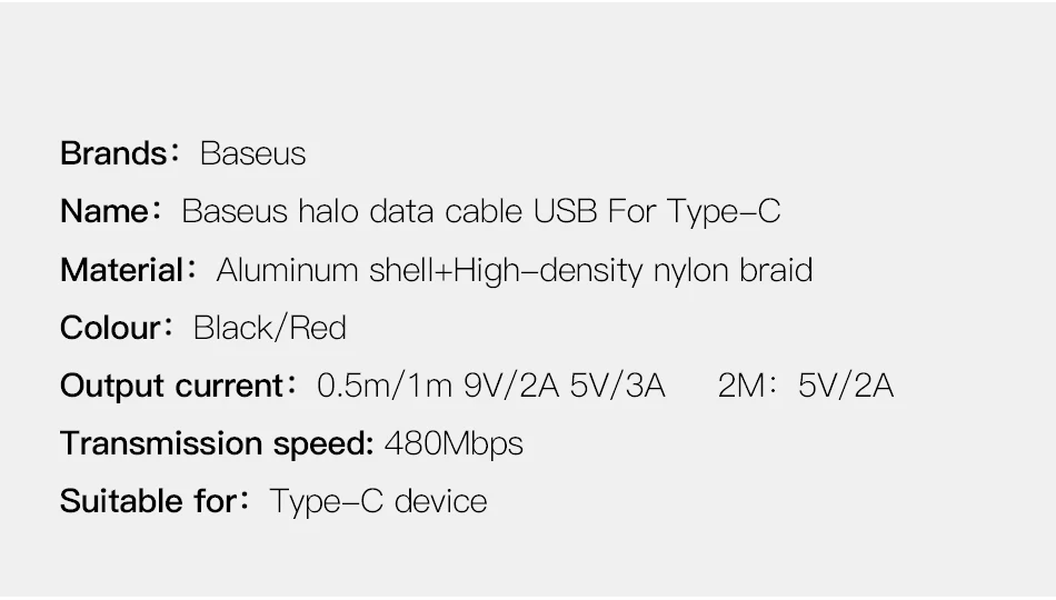 Baseus usb type-C кабель для samsung Xiaomi Redmi Note 10 провод для быстрого заряда шнур USB-C зарядное устройство для мобильного телефона USBC type-c кабель 3 м