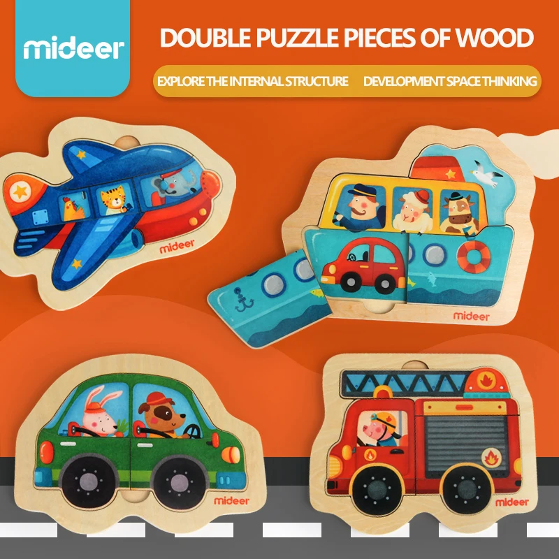 Mideer для детей ранняя Монтессори развивающая детская мультяшная интересная