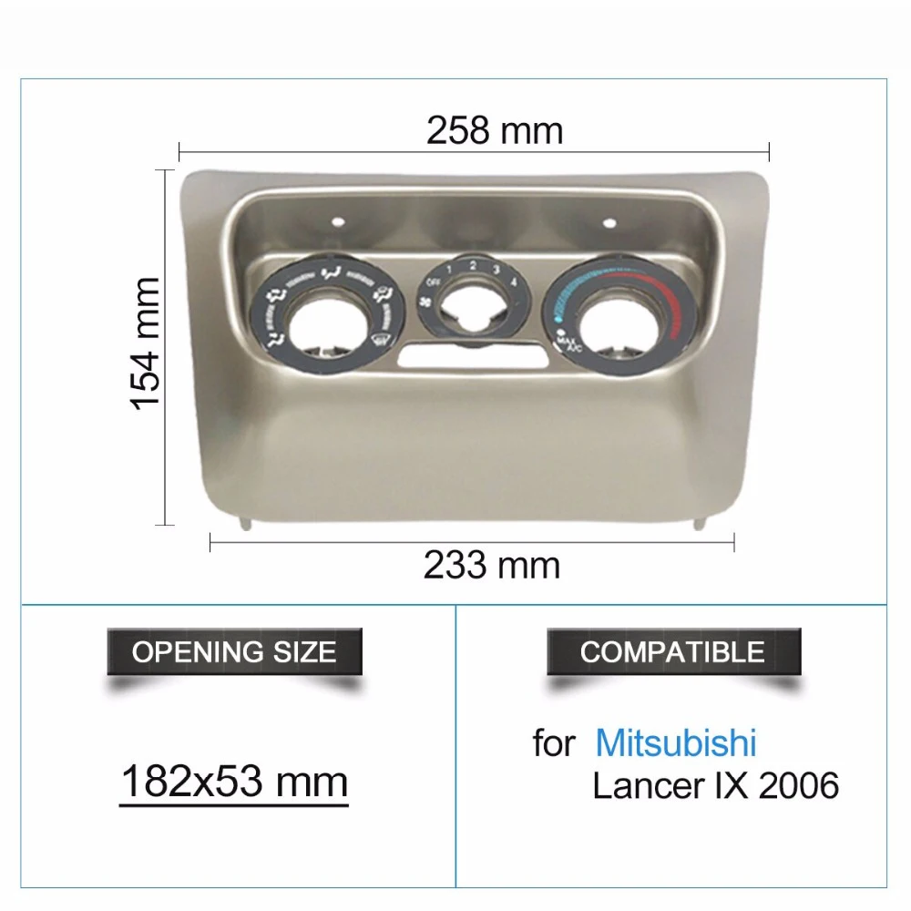Для Mitsubishi Lancer IX 2006 г. запчасти центр управления переменным током панель радио