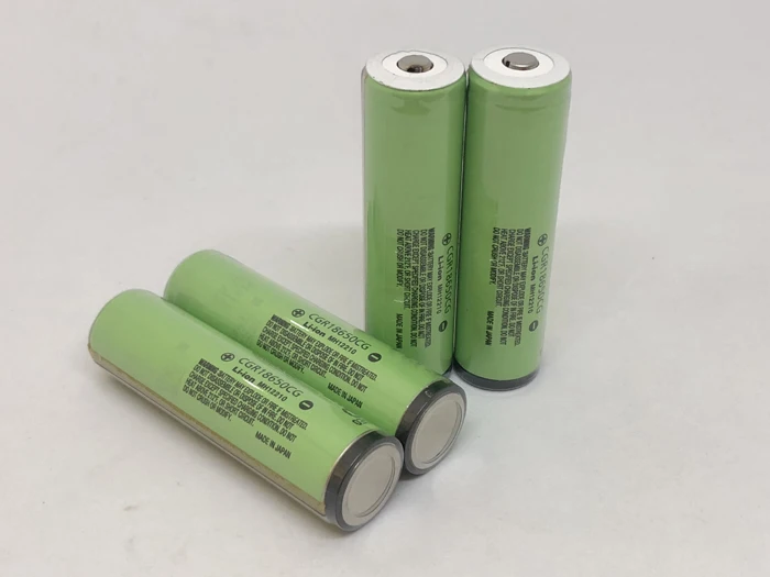Panasonic защищенный CGR18650CG 2250mAh 18650 3 7 V перезаряжаемый литиевый аккумулятор