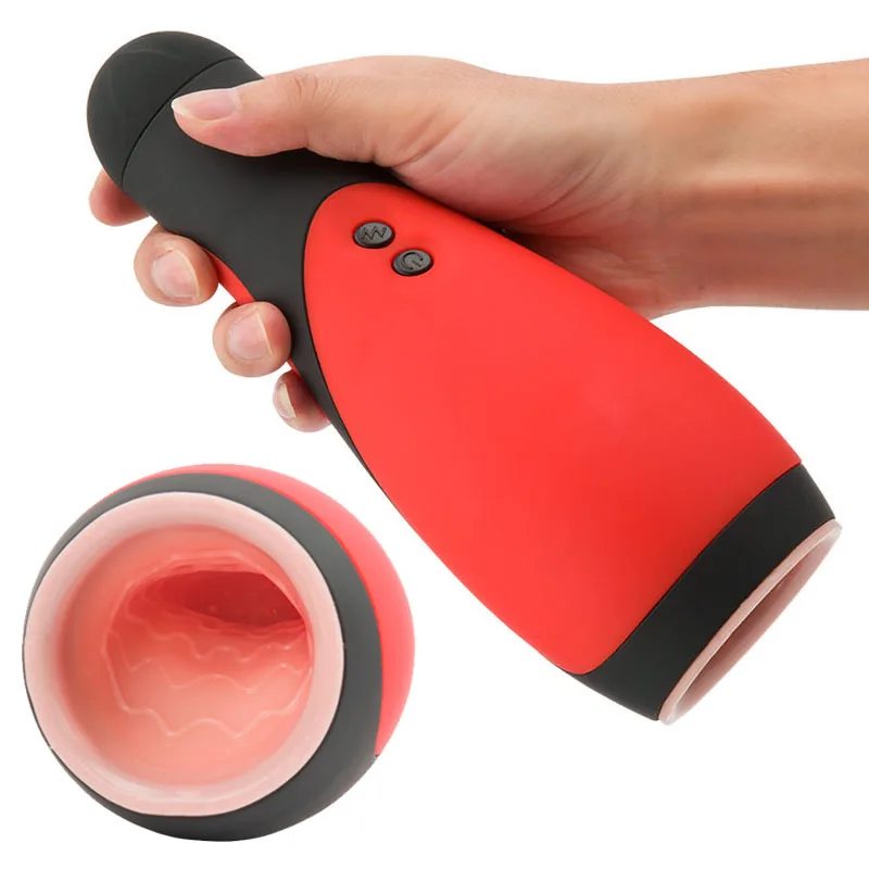 Силиконовый минет 30 скоростей Вибрация имитация электрического мужского