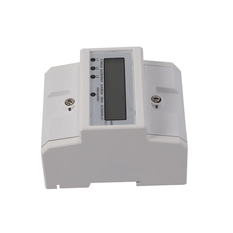 

3x5 (80A) Energy Meter Electric KWH Triphase DIN Rail Mount LCD