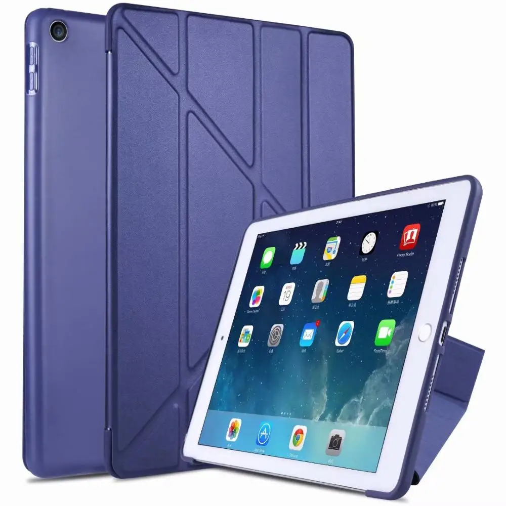 Чехол для iPad 9 7 дюйма мягкий ТПУ чехол 2017 2018 6 Air 1/2 'Pro 'Mini 1 2 3 4 5 умный режим сна