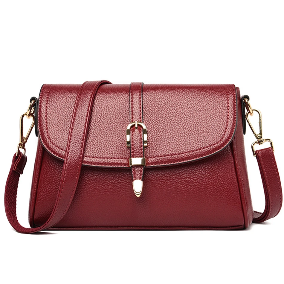 

Роскошные сумки высокого качества кожаные сумки на плечо для женщин 2021 модная сумка на ремне Laides сумка через плечо элегантная женская сумка...