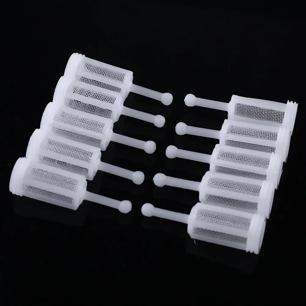 

New Universal 10Pcs Gravity Spray Gun Pot Paint Filters Mesh 36x11mm Tool