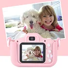Детская Цифровая видеокамера HD 1080P с двойным экраном 2,0 дюйма, мини-камера с IPS-экраном, развивающие игрушки, камера с цветным дисплеем для детей, подарок
