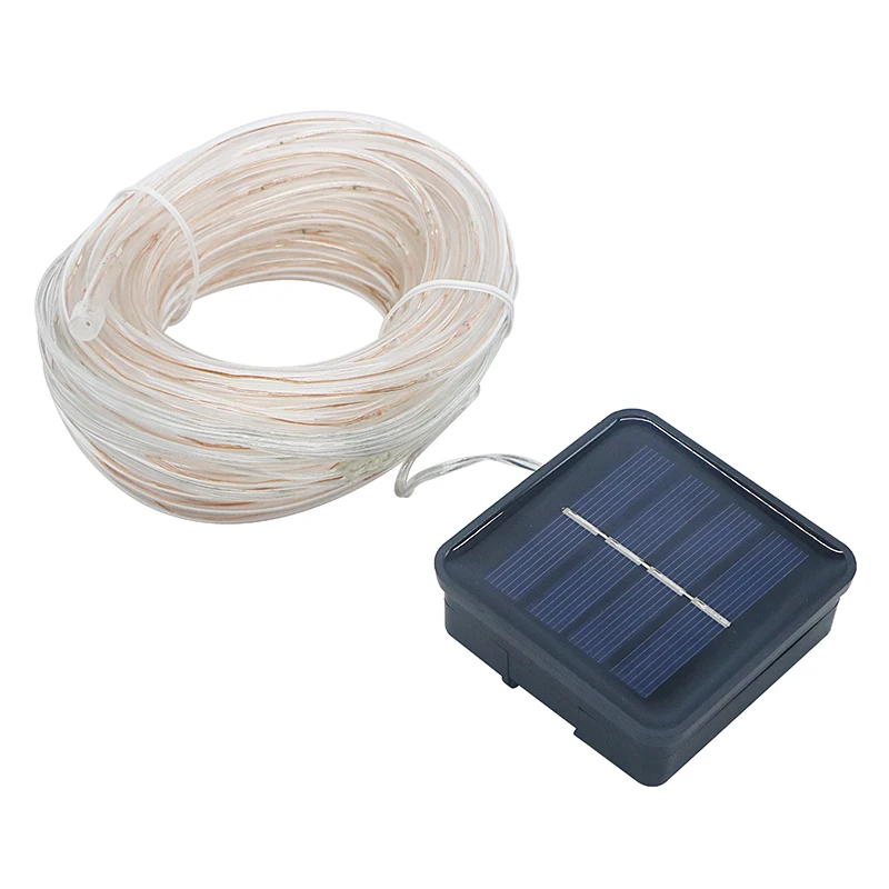 SZYOUMY Soft Tube Copper Wire Led Solar String Light Waterproof 7M 50 leds Flexible Outdoor Garden Street Decoration | Освещение