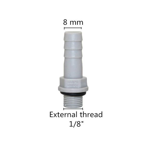 

Прямые пластиковые фитинги Adhere To Fly 1/8" на 6/8/10 мм