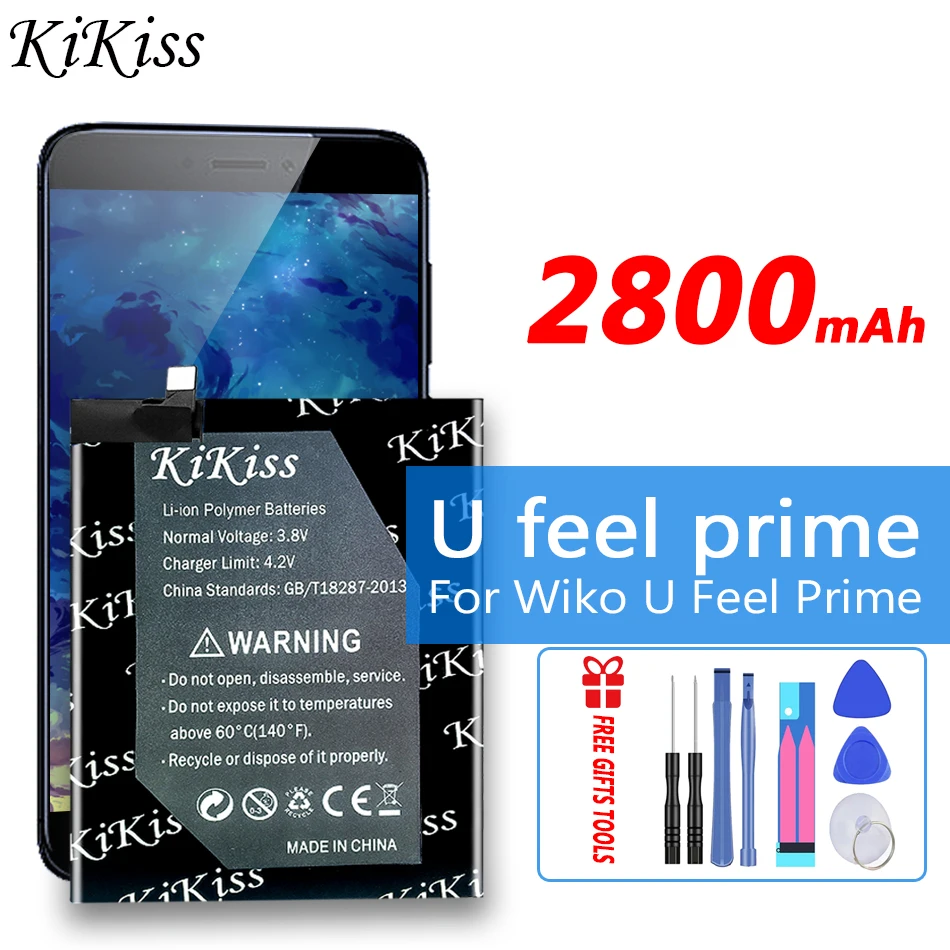 

Аккумулятор KiKiss 2800 мАч TLP16L08 для WIKO 9692, usb-аккумулятор
