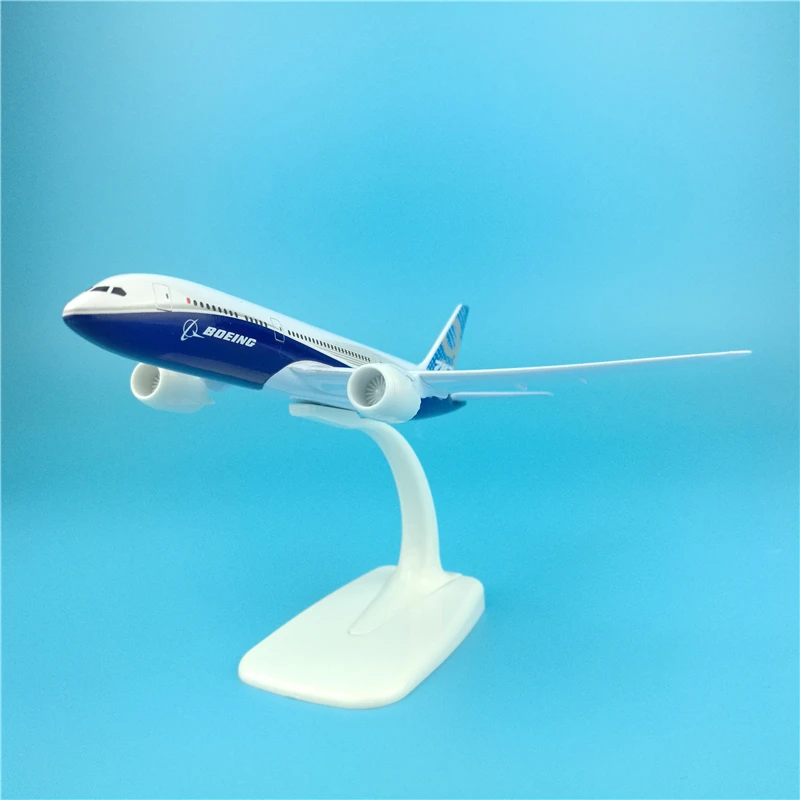 20 см Боинг 787-900 прототип металлического летательного аппарата модель самолета