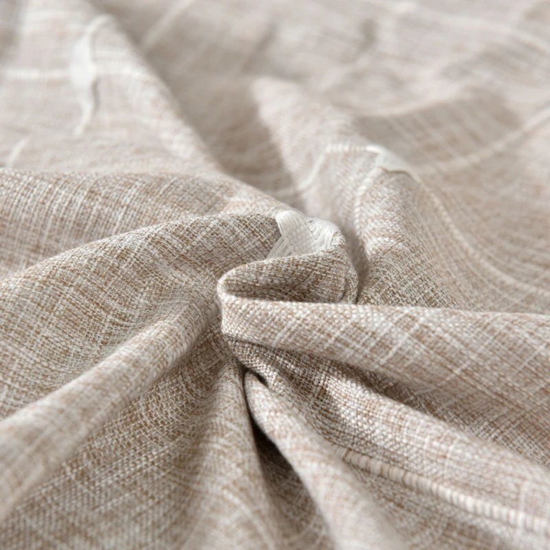 Хлопок &amp линия плед-чехол для дивана сплошной цвет универсальный диван