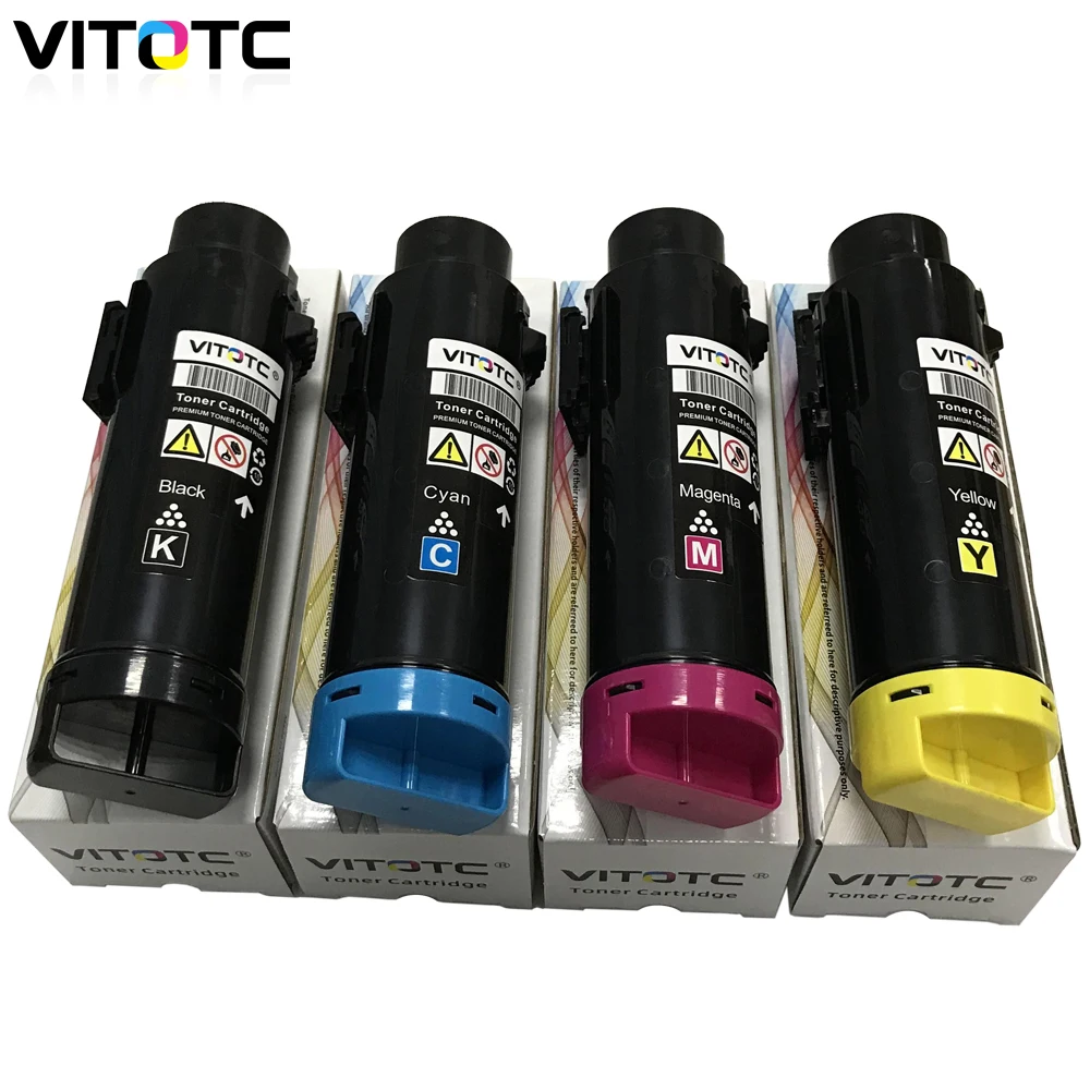 

4PC Extra Capacity Toner Cartridge Compatible for Xerox Phaser 6510 WorkCentre 6515 V/N V/DN V/DNI Colour Multifunction Printer