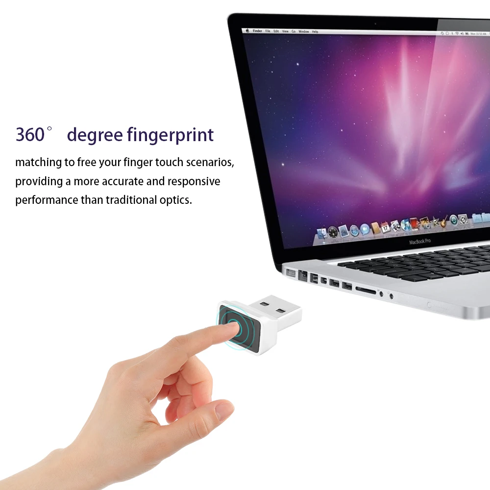 Мини USB сканер отпечатков пальцев модульный модуль для Windows 10 32/64 бит смарт-ID