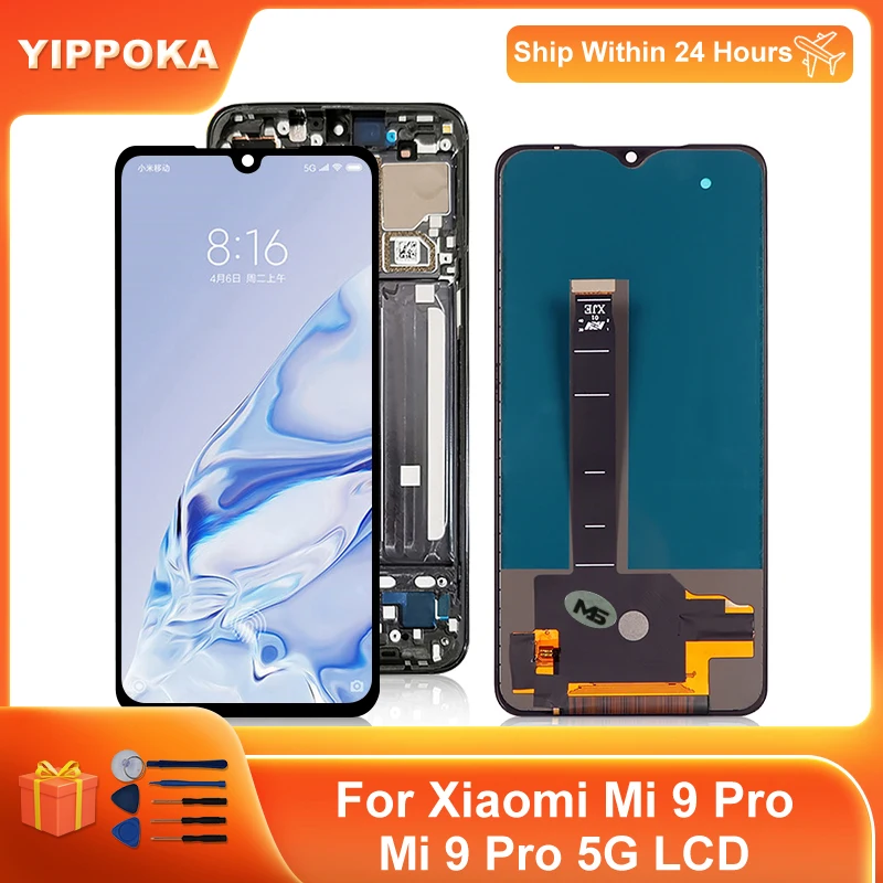 

6.39" 100% Original For Xiaomi Mi 9 Pro LCD M1903F11G Display Screen Digitizer Assembly Replacement Parts For Mi 9 Pro Display
