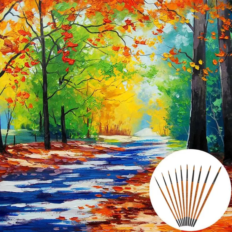 Тонкая ручка ручной росписи искусственная наконечник для рисования акварельная