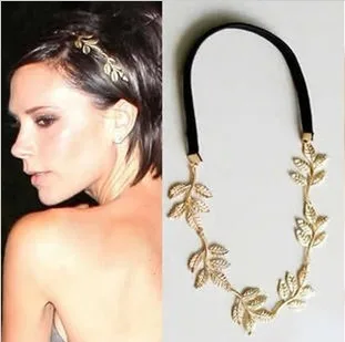 Женская элегантная повязка на голову в Корейском стиле с оливковыми листьями