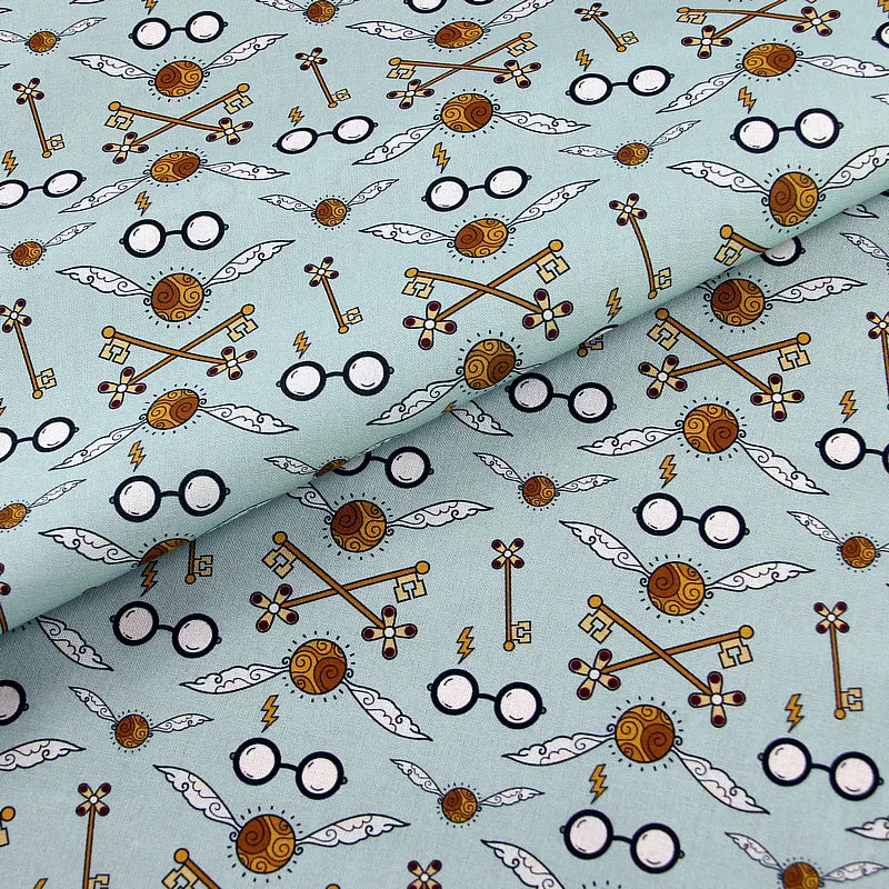 

50*140cm Cotton Cartoon Printed Fabric Sewing Material Quilting Patchwork Needlework DIY Handmade Cloth Bag