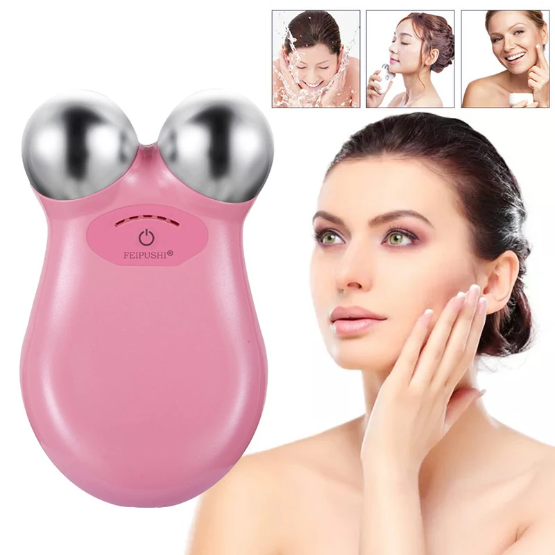 

Mini Microcurrent Face Lift Machine Skin Tightening Rejuvenation SPA Facial Wrinkle Remover Device Beauty Massager USB Charging