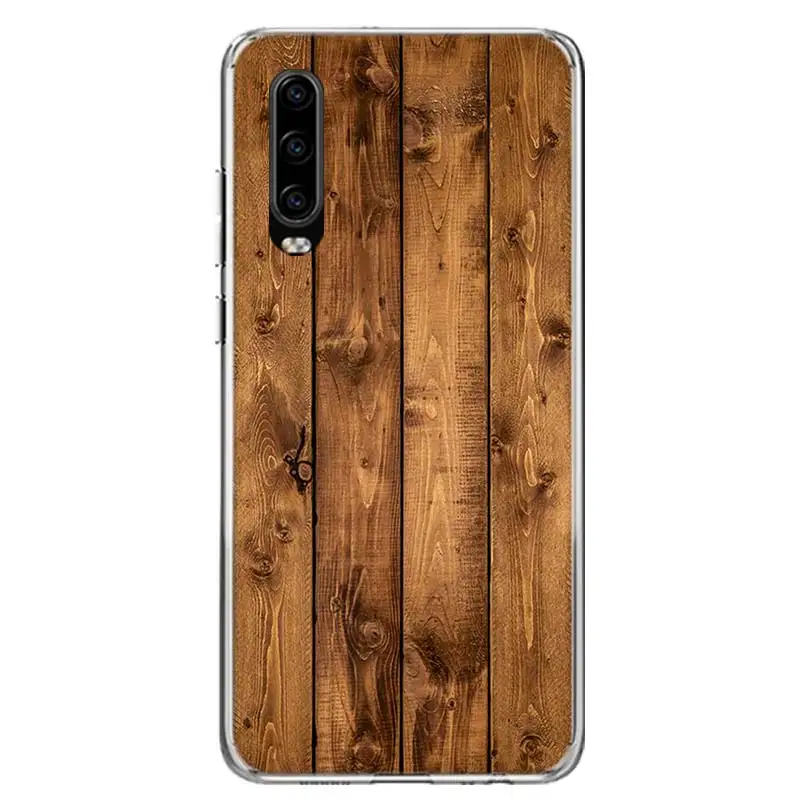 Чехол для телефона с текстурой под дерево Huawei P30 P20 P40 P50 Mate 40 30 20 10 Pro P10 Lite |