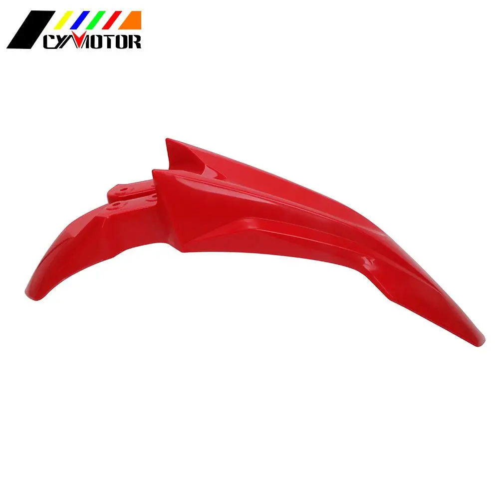 

Motorcycle Red Plastic Front Fender Protector MudGuard Cover Splash Shield Accessories For Honda CRF150L CRF 150L 2016-2019