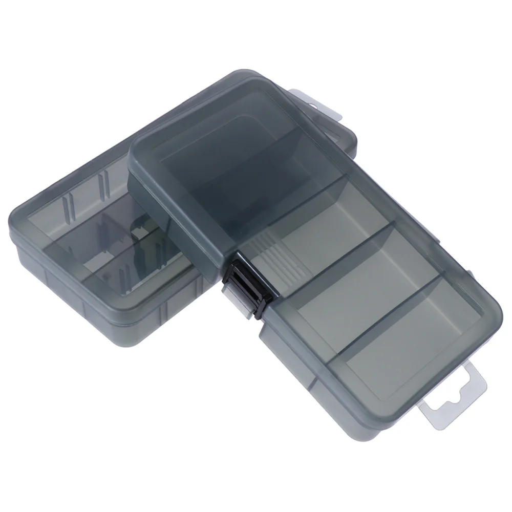 

2Pcs Fishing Tackle Boxes Transparent Fish Tackle Storage Waterproof Box