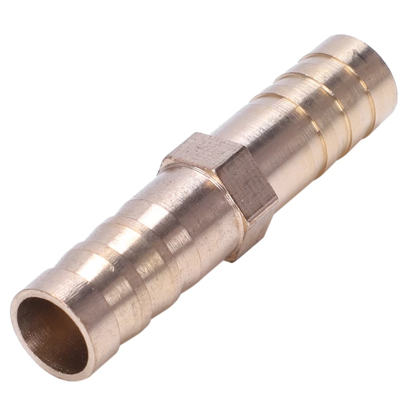 

5 pieces Air Gas 8 mm Brass Straight Hose Connector