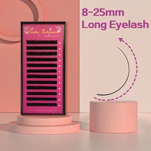 Ресницы Накладные из натуральной мягкой норки, 12 рядов