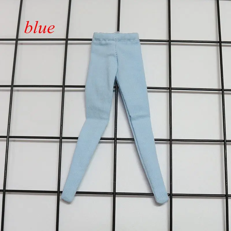 blue Doll’s Blyth Clothes Socking Candy Color Pantyhose Basic Pure Cotton Pant for Azone,Pullip,Baribes,Blyth 1/6 Doll Accessories - Цвет: blue