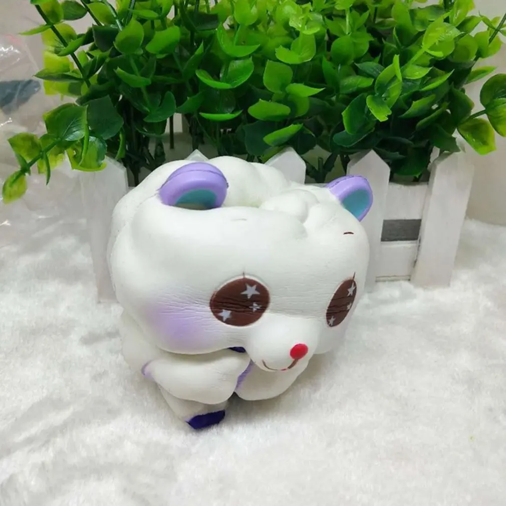 

Kawaii Dancing Sheep Scented Cute Slow Rising Soft Squeeze Fun Decompression Kids Toy Phone Straps Stress Reliever Toys