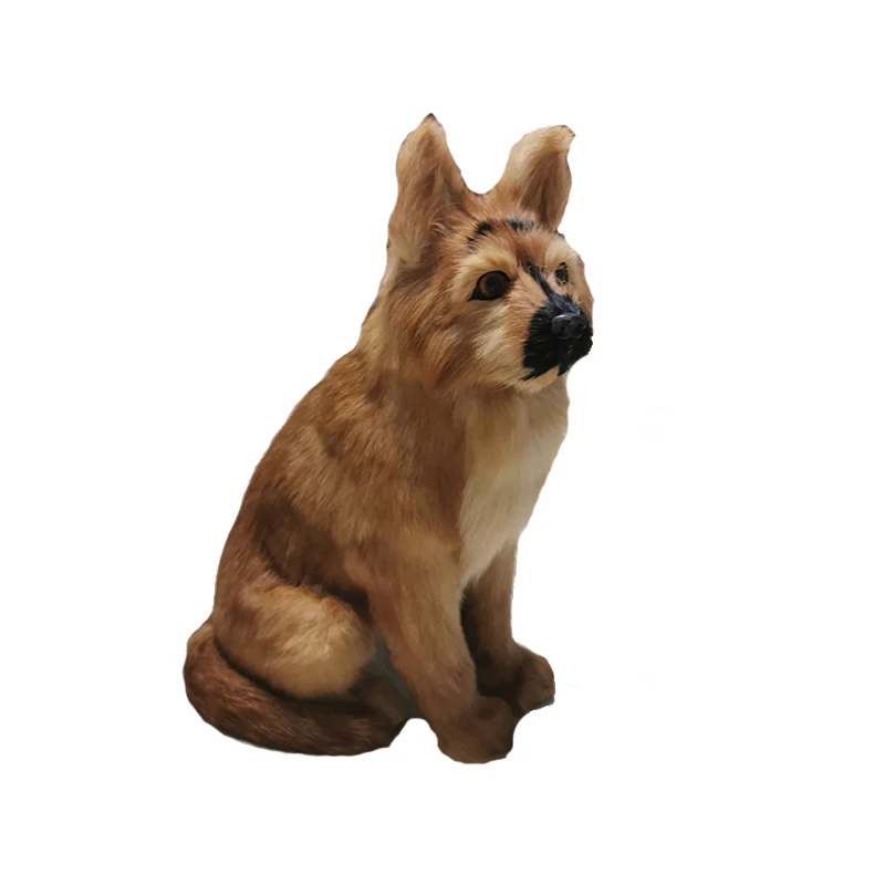 Имитация собаки модель животного украшение волк собака статическая для гостиной