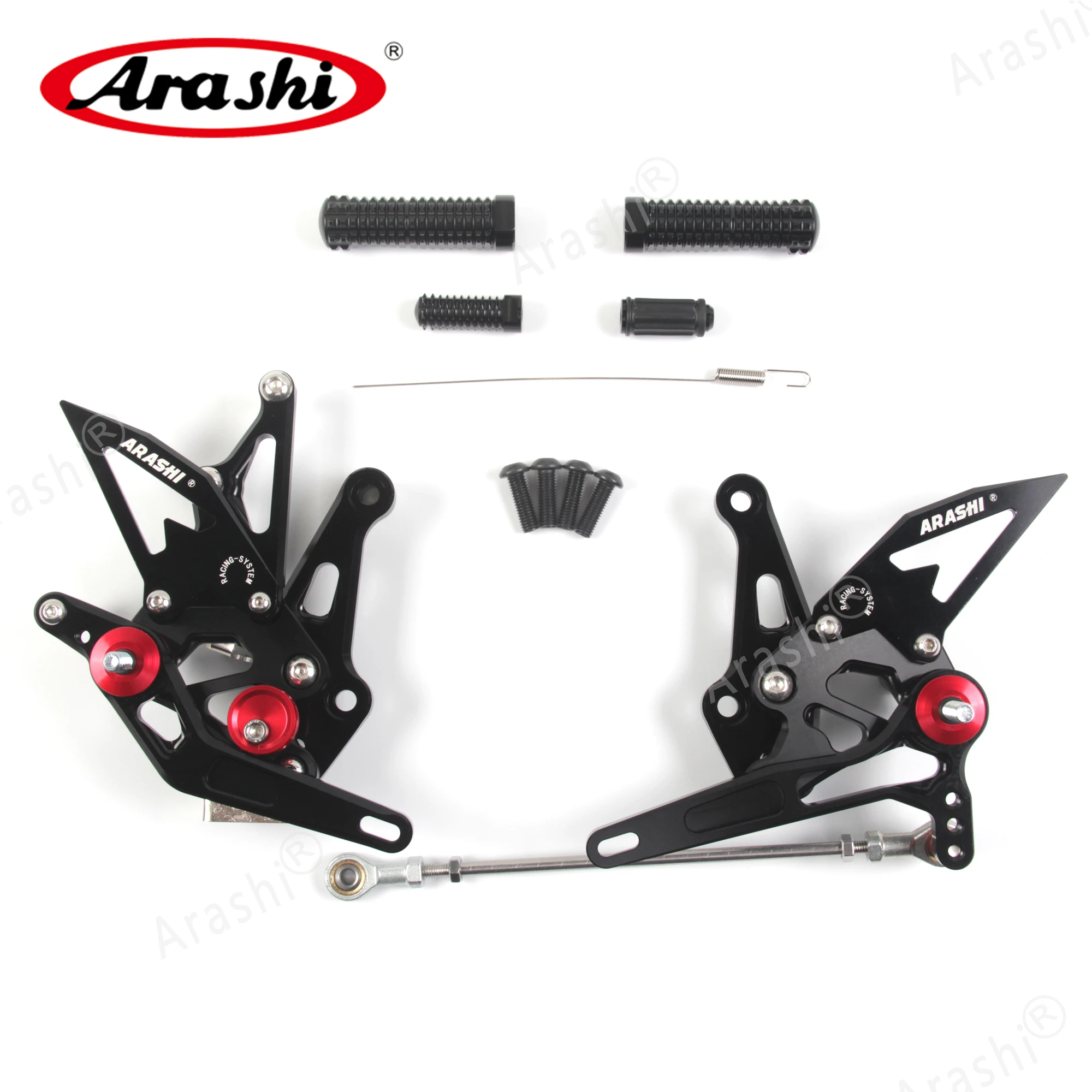 

Arashi Adjustable Footrest For KAWASAKI Z1000 Z 1000 Z1000SX 2014 2015 2016 CNC Rearset Foot Pegs Rear Foot Rest 14 15 16 CNC