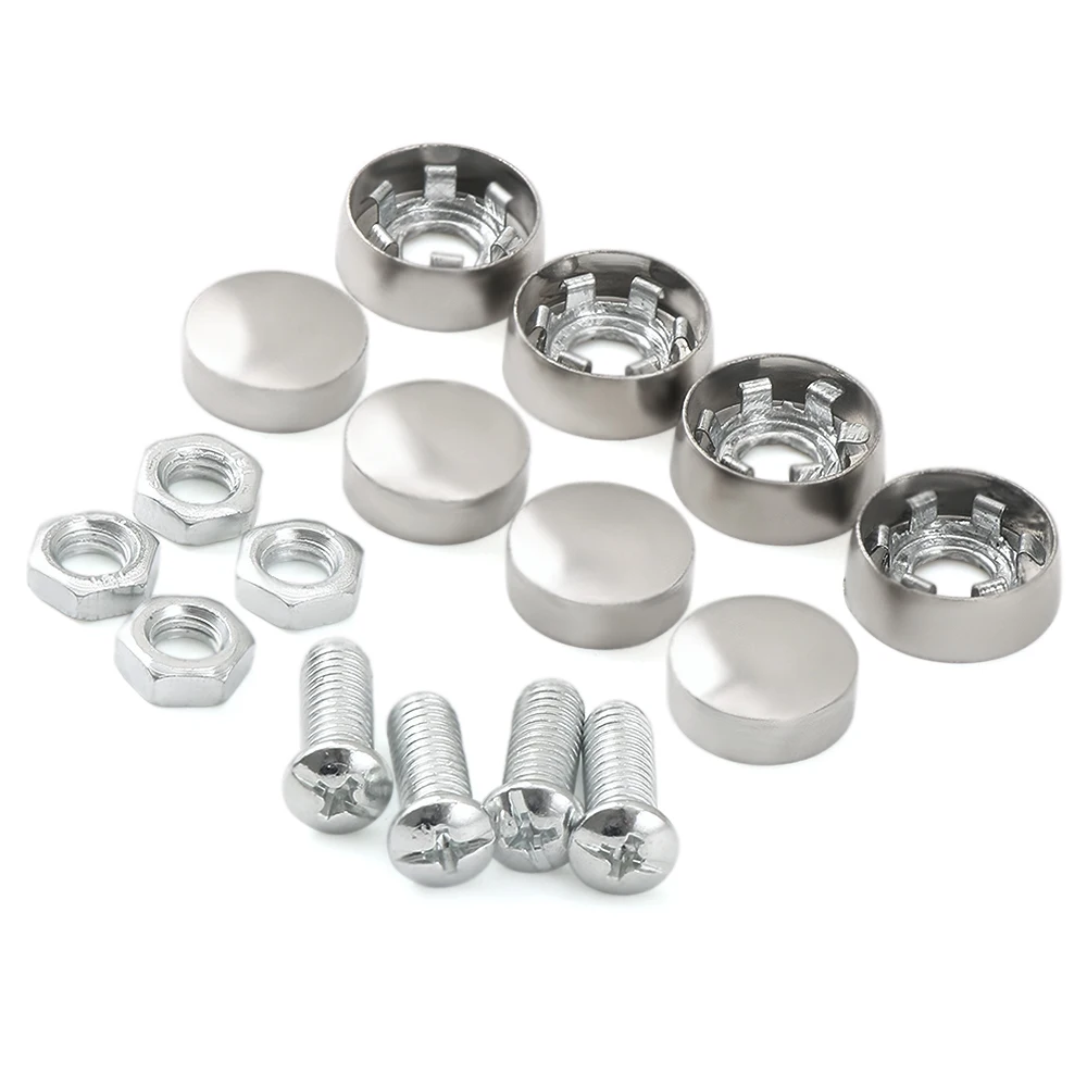 1 комплект болтов для номерного знака из нержавеющей стали рамка Nissan J11 Juke Tiida Note