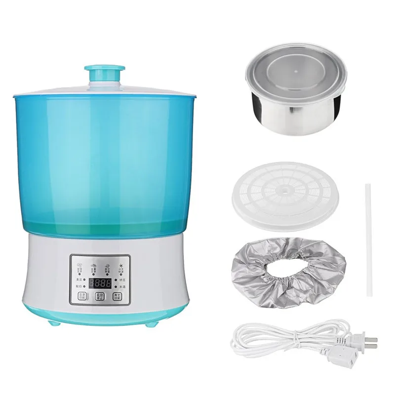 Домашняя интеллектуальная машина для выращивания бобов 2/3 слоев термостат