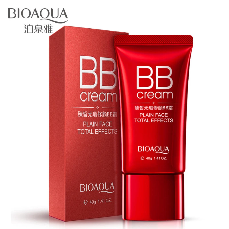 BIOAQUA натуральный чехол для пор увлажняющий Макияж BB крем отбеливающий