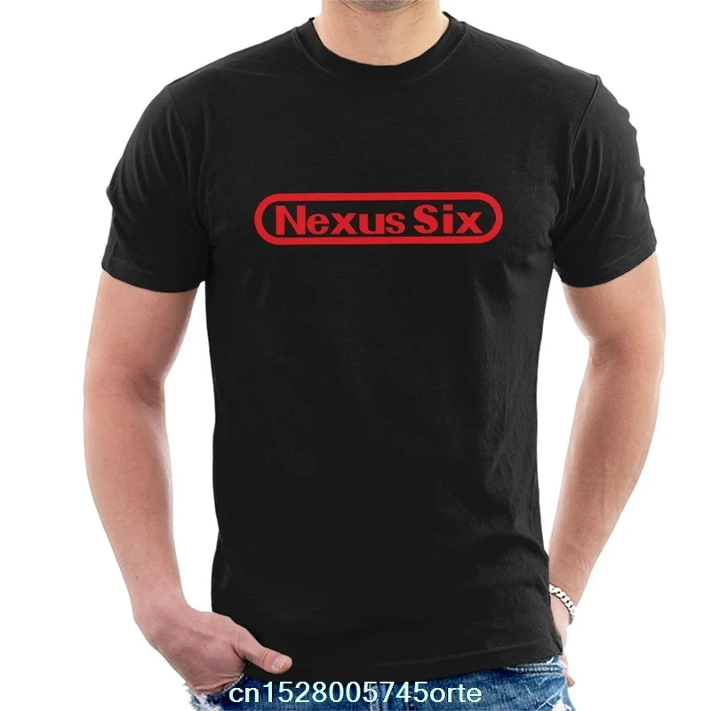 Мужская футболка с принтом camiseta Blade Runner Nexus Six Nintendo 100% хлопок женская | одежда