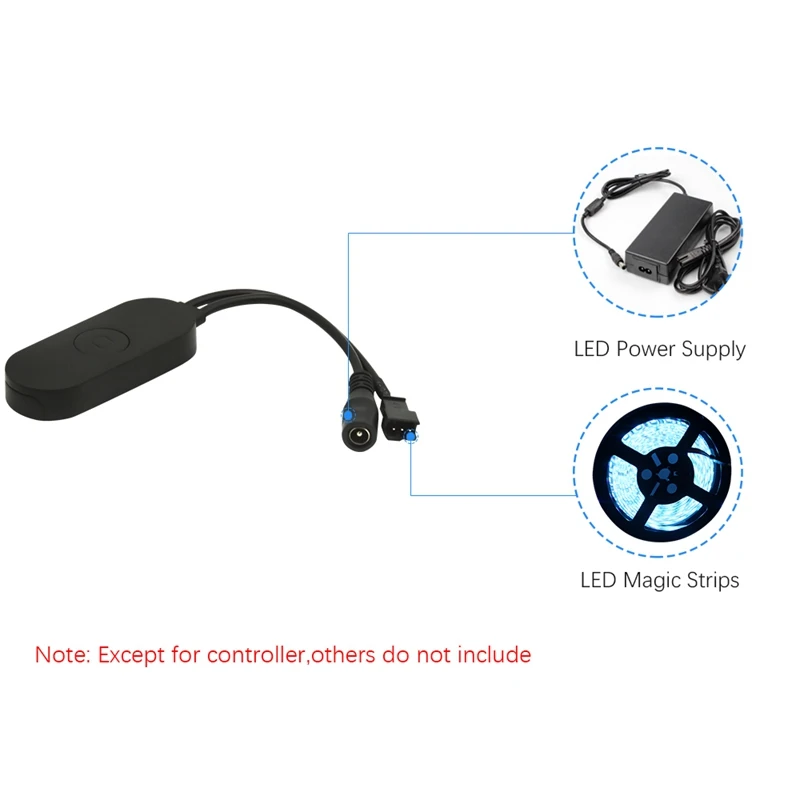 Promotion! Dc5-24V Wifi Led Magic Controller Addressable Pixel Mini for Ws2811 Ldp6803 Sk6812 Ws2812B Strip | Освещение