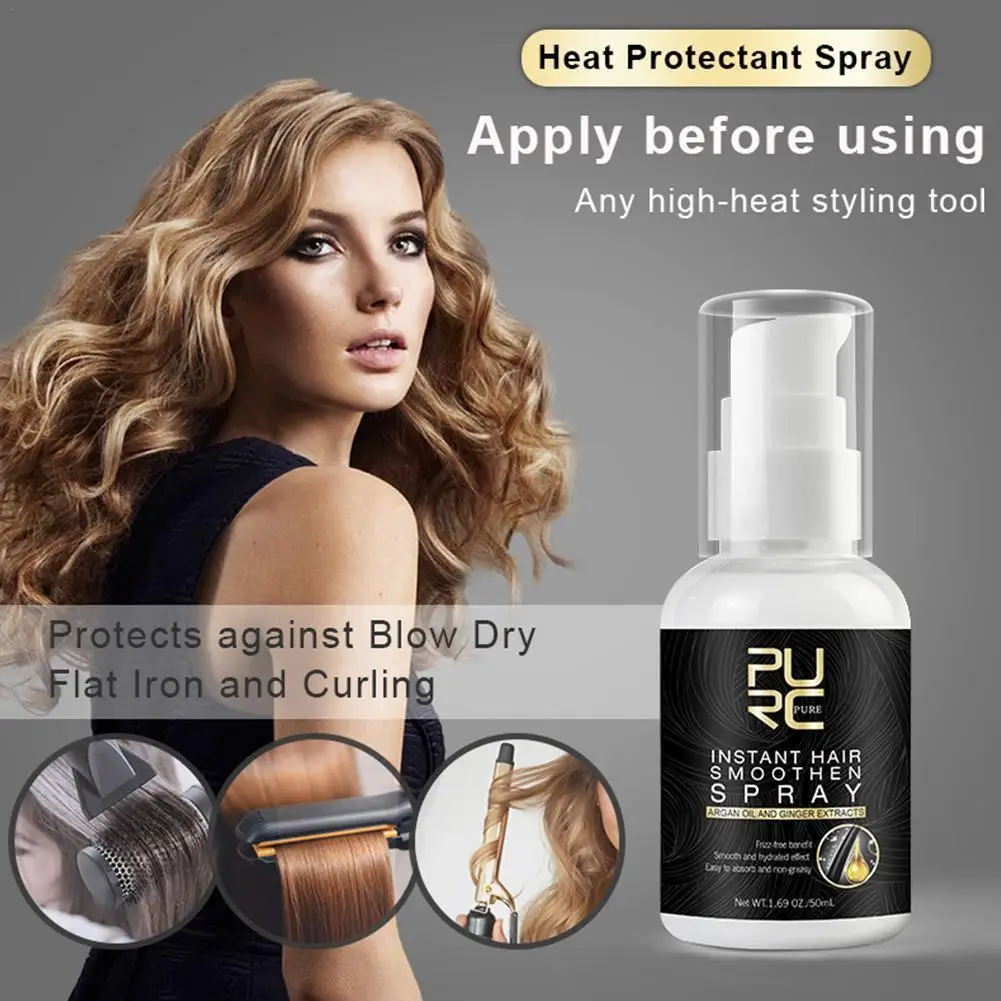 

50ml Hair Care Spray Softening Hair For Repair Damage Prevent Hair Loss Essence Oily Anti-drying Hair Scalp Treatment Women