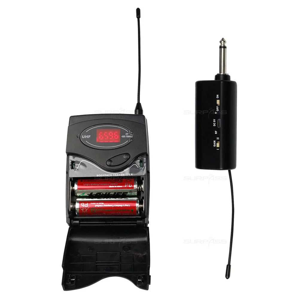 UHF Беспроводной Универсальный микрофон мини портативный головной износ Микрофон