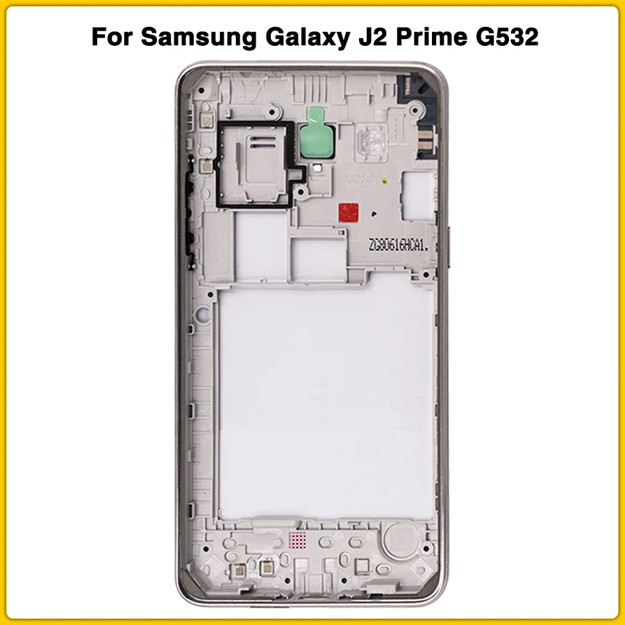 G532 задний корпус чехол для samsung Galaxy J2 Prime G532 G532F средняя рамка+ задняя крышка батарейного отсека